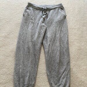 Stars Above, Grey Knit Sweatpants, Small